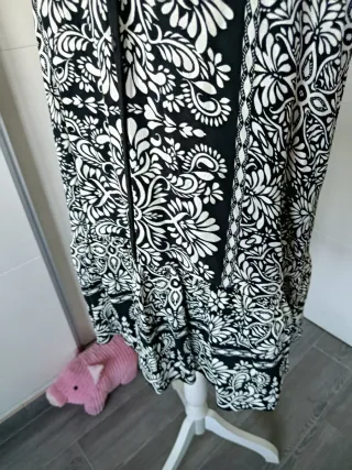 Vestido estampado mujer