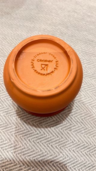 Lote 12 Vasos Cerámica Terracota Cermer