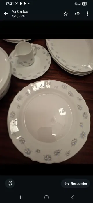 Sopera, bandejas y platos Harmonía Letonia