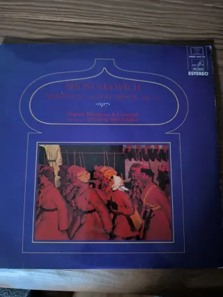 Vinilo Shostakovich Sinfonía 1917 Melodia