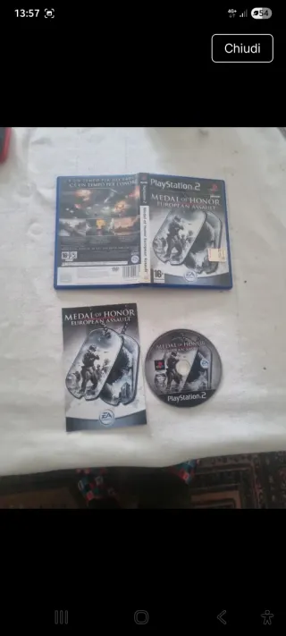 Gioco ps2 Include disco, custodia e manuale.