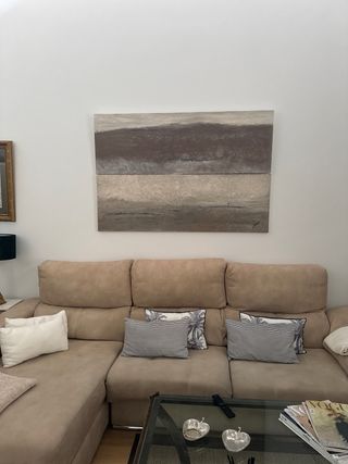 Cuadro abstracto de autor , doble