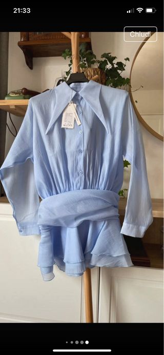 Abito camicia nuova.Taglia (M/L).Anche azzurro.