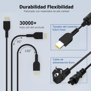 Cargador Portátil 135W 20V 6.75A Adaptador