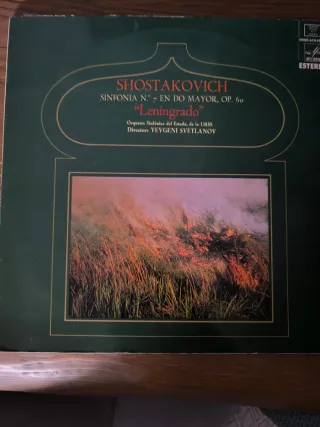 Vinilo Shostakovich Sinfonía N. 7 Leningrad