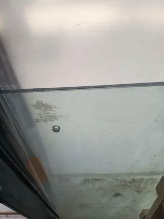 Cristal grueso y grande