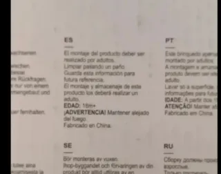 Lote móvil y tienda infantil.