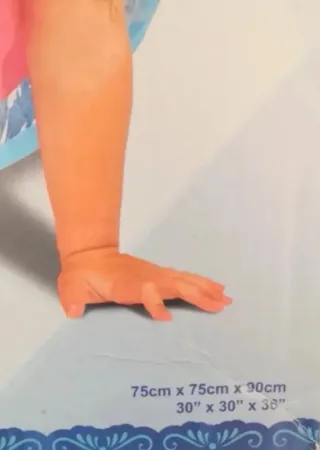 Lote móvil y tienda infantil.