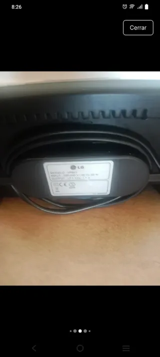 Robot aspirador LG VR6270LVMB