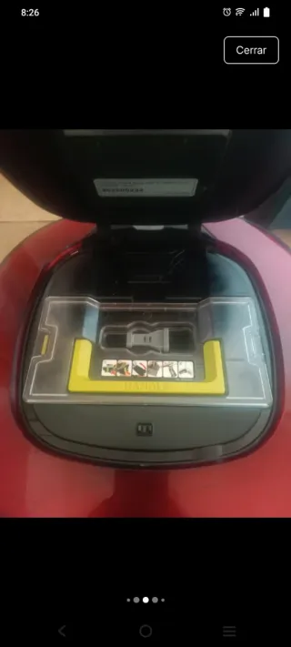 Robot aspirador LG VR6270LVMB