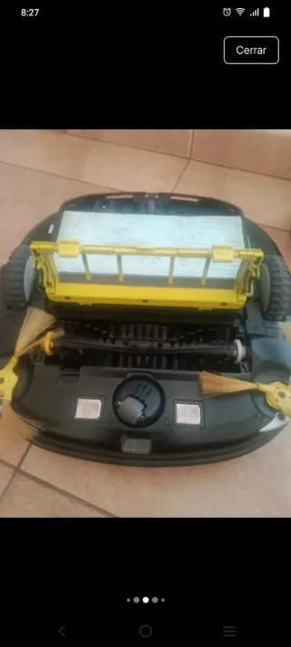 Robot aspirador LG VR6270LVMB