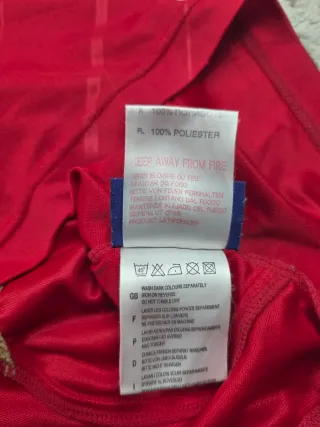 Camiseta Liverpool FC Reebok Talla L 2005