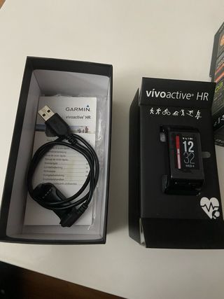 Garmin Vivoactive HR Smartwatch Negro