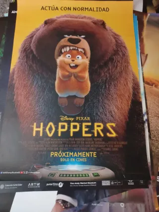 Póster Película Hoopers Disney Pixar