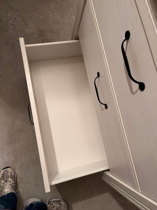 Cómoda blanca 3 cajones Ikea