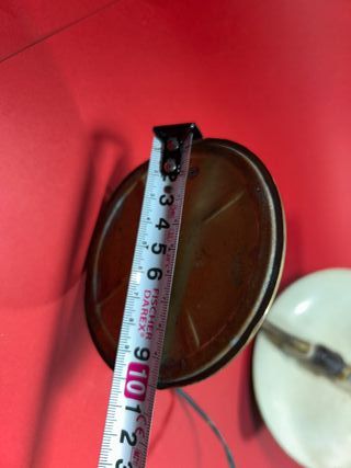 Lámpara Escritorio Vintage Verde Latón