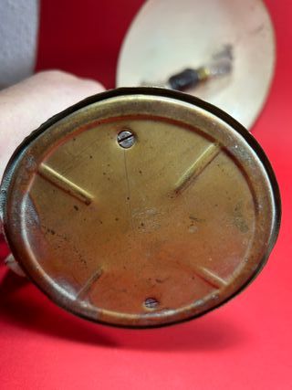 Lámpara Escritorio Vintage Verde Latón