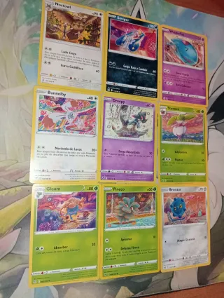 Lote de 9 cartas del famoso ilustrador KOMIYA