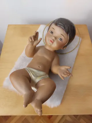 Niño Jesús de Olot 22 cm de largo