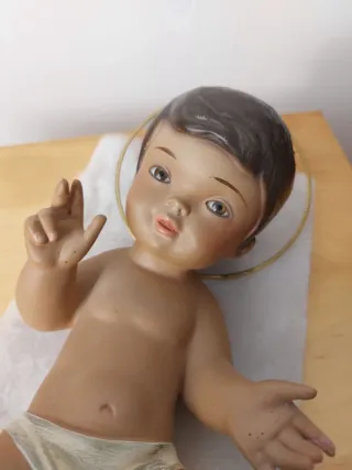 Niño Jesús de Olot 22 cm de largo