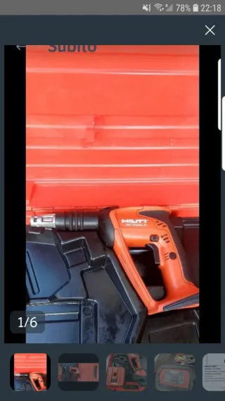 Avvitatore Hilti SF 4000-A solo corpo macchina