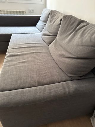 Divano letto Friheten Ikea grigio a 3 posti