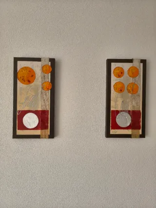 Set de 4 cuadros decorativos