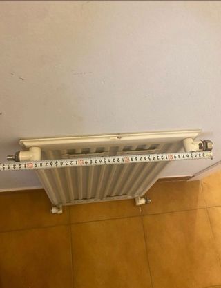 Radiador agua blanco pequeño