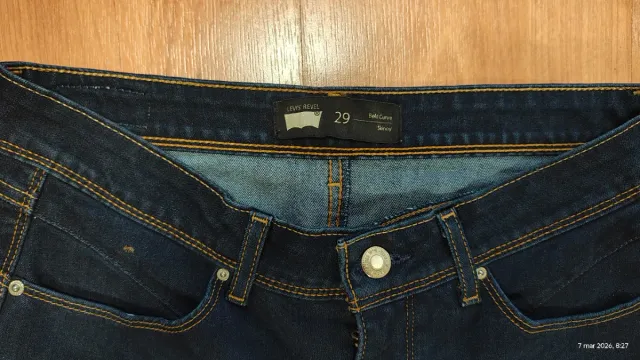 Pantalón Levi's Revel Bold Curve Azul W29