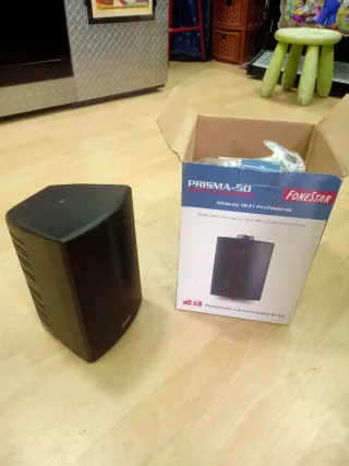 2Parejas Altavoz exterior Fonestar Prisma-50 Y 30