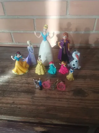 Lote Figuras Princesas Disney