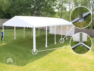 Carpa Toolport 6x12m Blanca