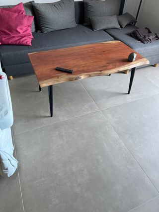 Mesa ratona madera y metal