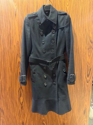 Cappotto Burberry donna nero