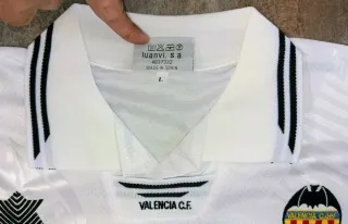 Camiseta Valencia 1995-1996