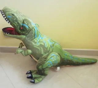 Peluche Dinosauro Verde Gigante Nuovo