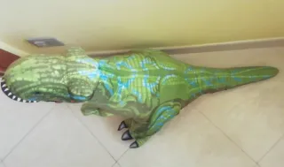 Peluche Dinosauro Verde Gigante Nuovo