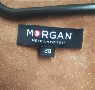 Cazadora Piel Biker Morgan Marrón Talla M