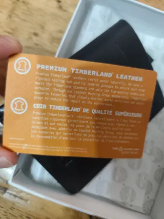 Portacarte Timberland nero