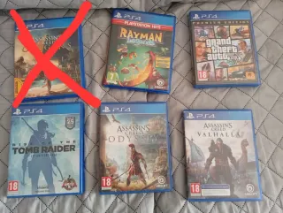 PS4 Juegos: Assassin's Creed, Rayman, GTA V