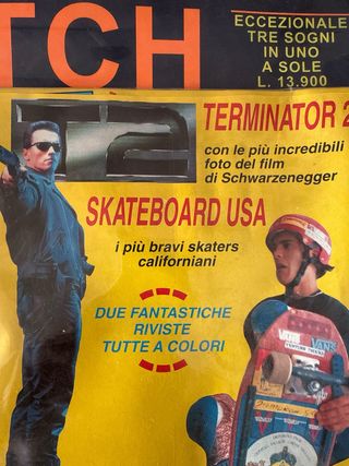 Orologio Winter + Rivista Terminator 2 anni 90