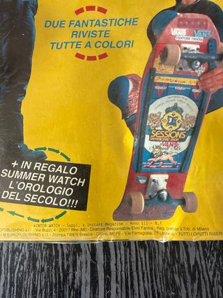 Orologio Winter + Rivista Terminator 2 anni 90