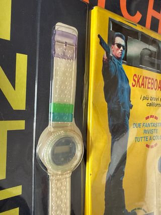 Orologio Winter + Rivista Terminator 2 anni 90