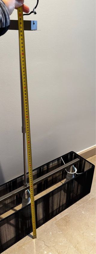 Lámpara de techo rectangular.  VENTA EN PERSONA