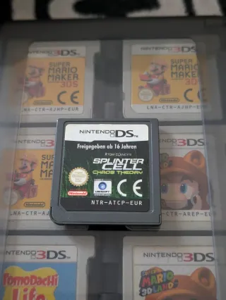 Cartucho Nintendo DS Splinter Cell Chaos Theory