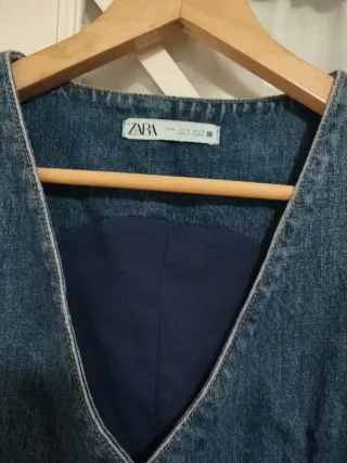 Chaleco vaquero Zara