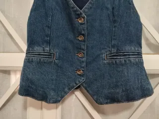 Chaleco vaquero Zara