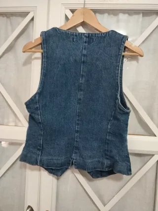 Chaleco vaquero Zara