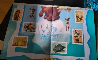 Álbum Cromos Ice Age 2 El Deshielo Completo