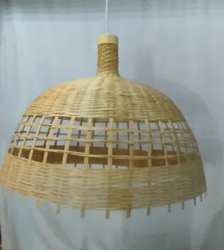 Lámpara ratán 60 cm OFERTA